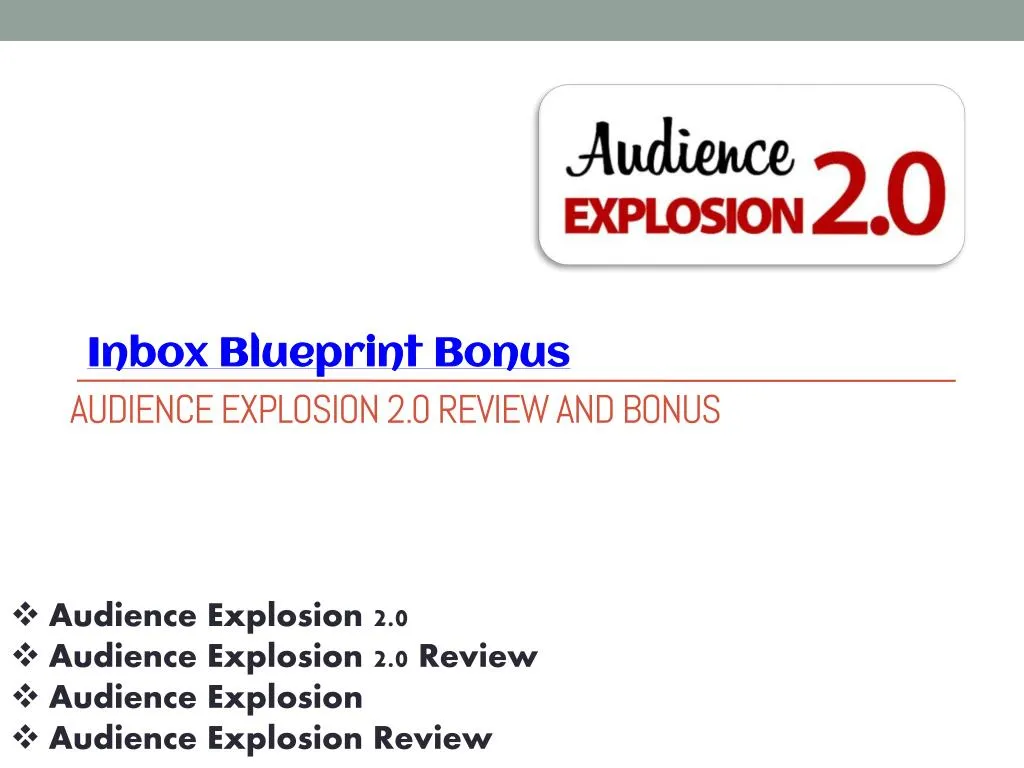 audience explosion 2 0 review and bonus