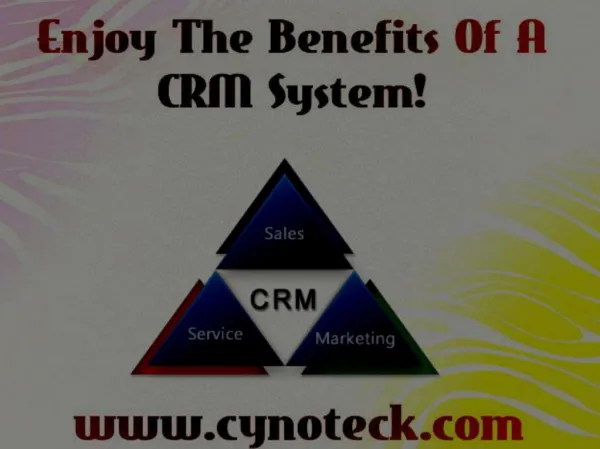 Benifits Of A CRM System