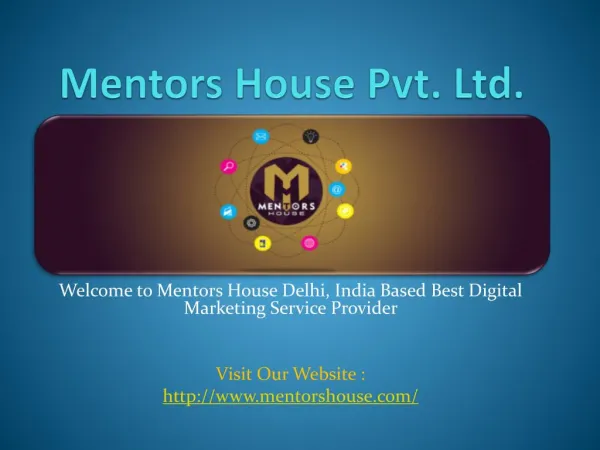 Website Designing Company Delhi - Mentors House