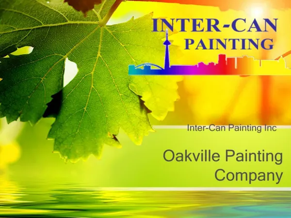 Oakville Painting Service