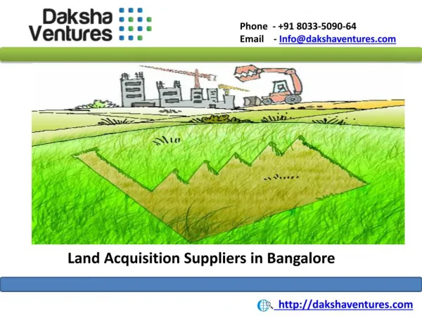 Land Acquisition Service in Bangalore