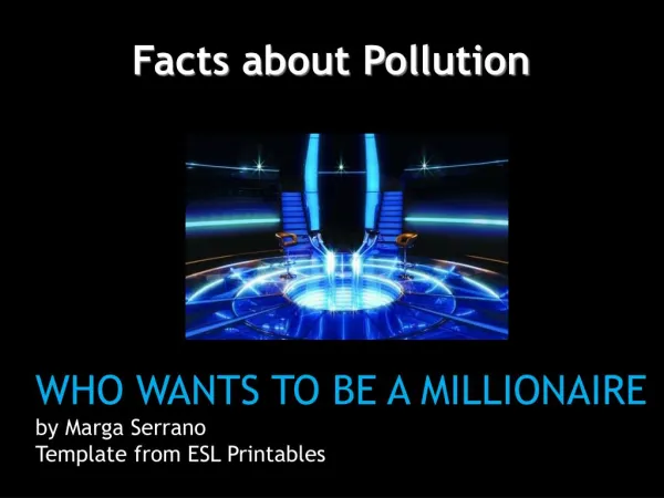 Facts about Pollution