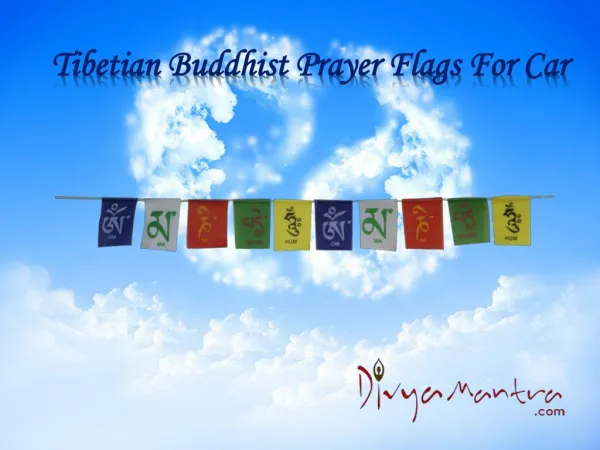 Tibetian Buddhist Prayer Flags For Car