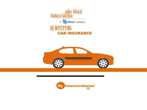 My insurance bazaar-why car insurance policy is not an option, it is a necessity