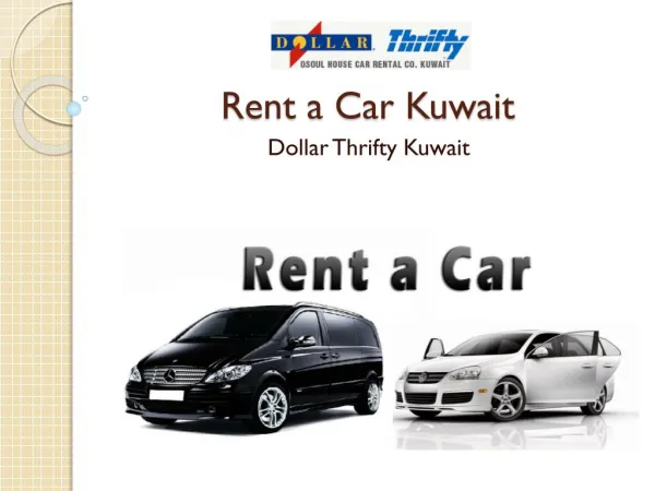 Rent a car - DollarthriftyKw