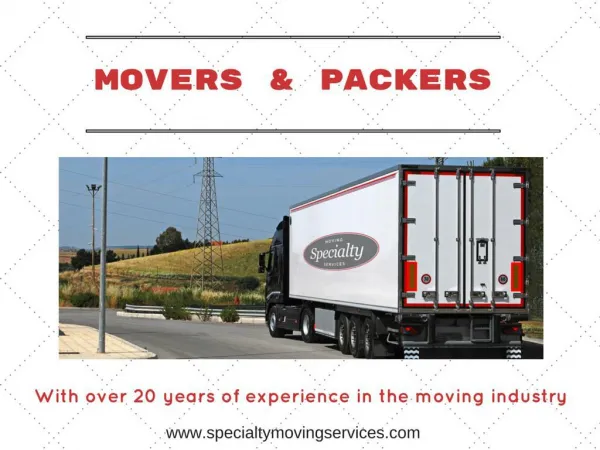 Best Movers and Packers in South Florida