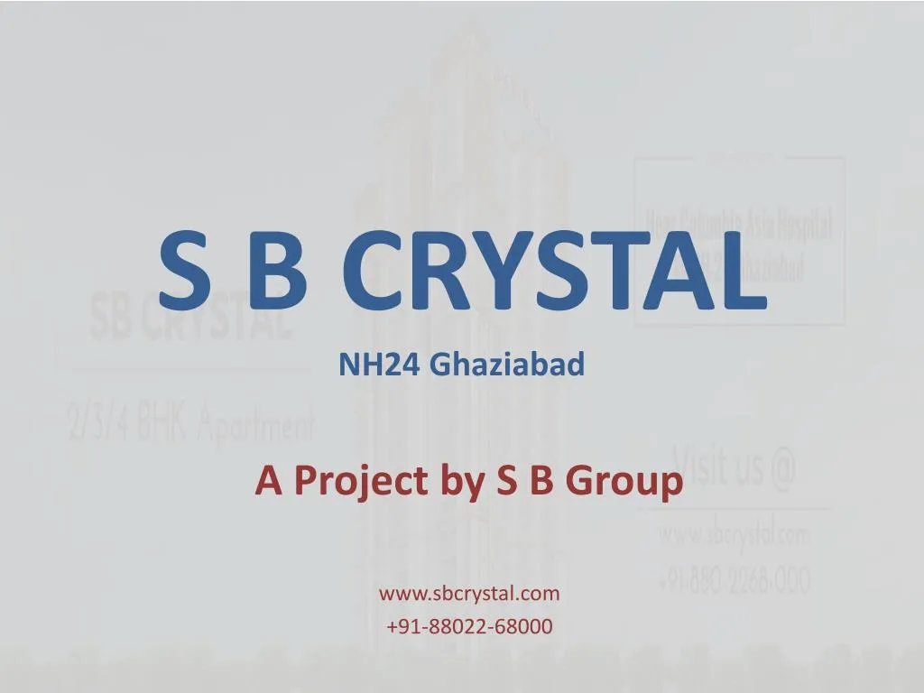 s b crystal nh24 ghaziabad