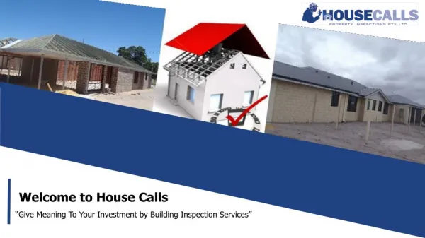 Reach Housecalls Property Inspections for Building Inspection Services