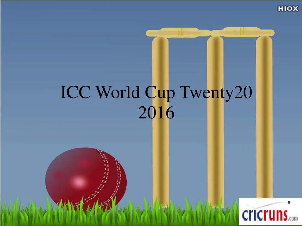 icc world cup twenty20 2016