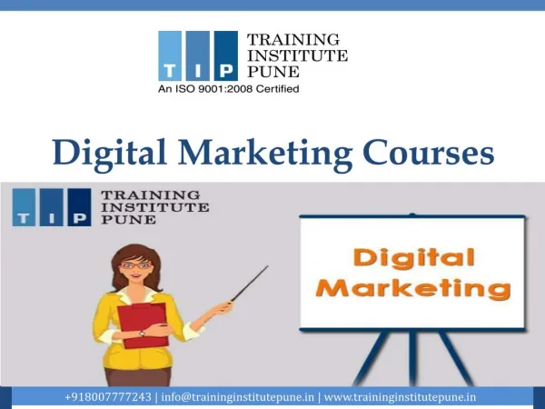 The Leading Digital Marketing Training Institute in Wakad and Kothrud in Pune