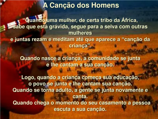 Africa - A canção de cada um