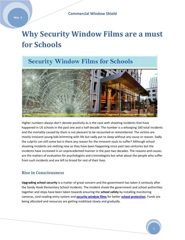Window Security Film