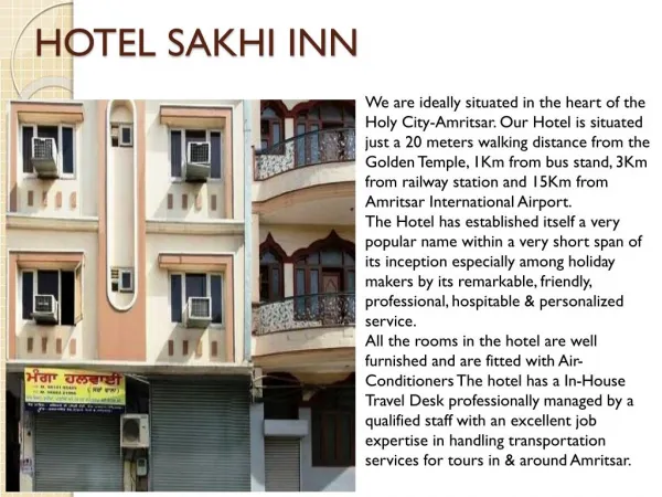 Hotel Sakhi Inn