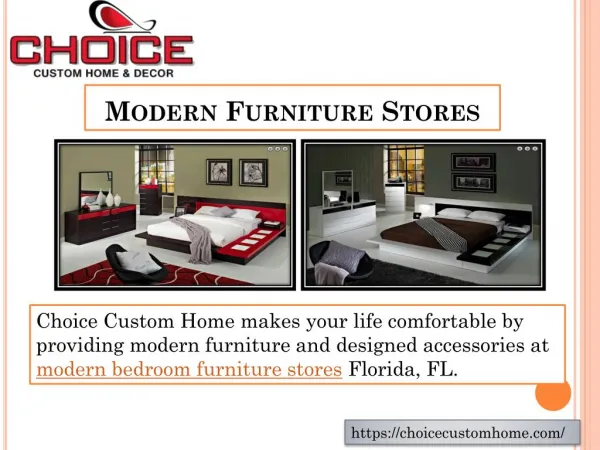 Modern Furniture Stores