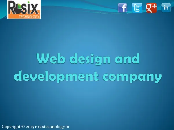 website design and Development Company