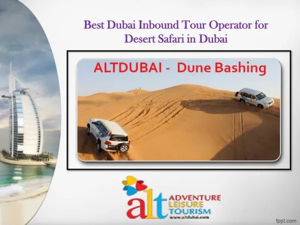 Best Dubai Inbound Tour Operator for Desert Safari in Dubai