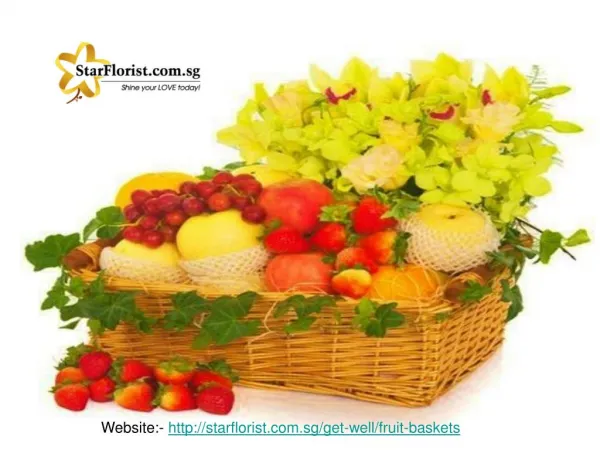 Fresh Fruit Gift Basket Delivered in Singapore
