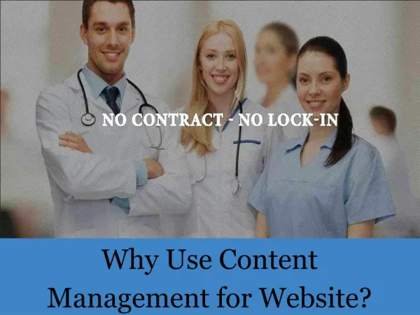 Why Use Content Management for Website?