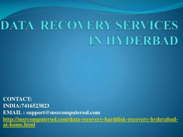 hard disk data recovery in hyderabad at doorstep| hard drive data recovery Services in hyderabad at doorstep