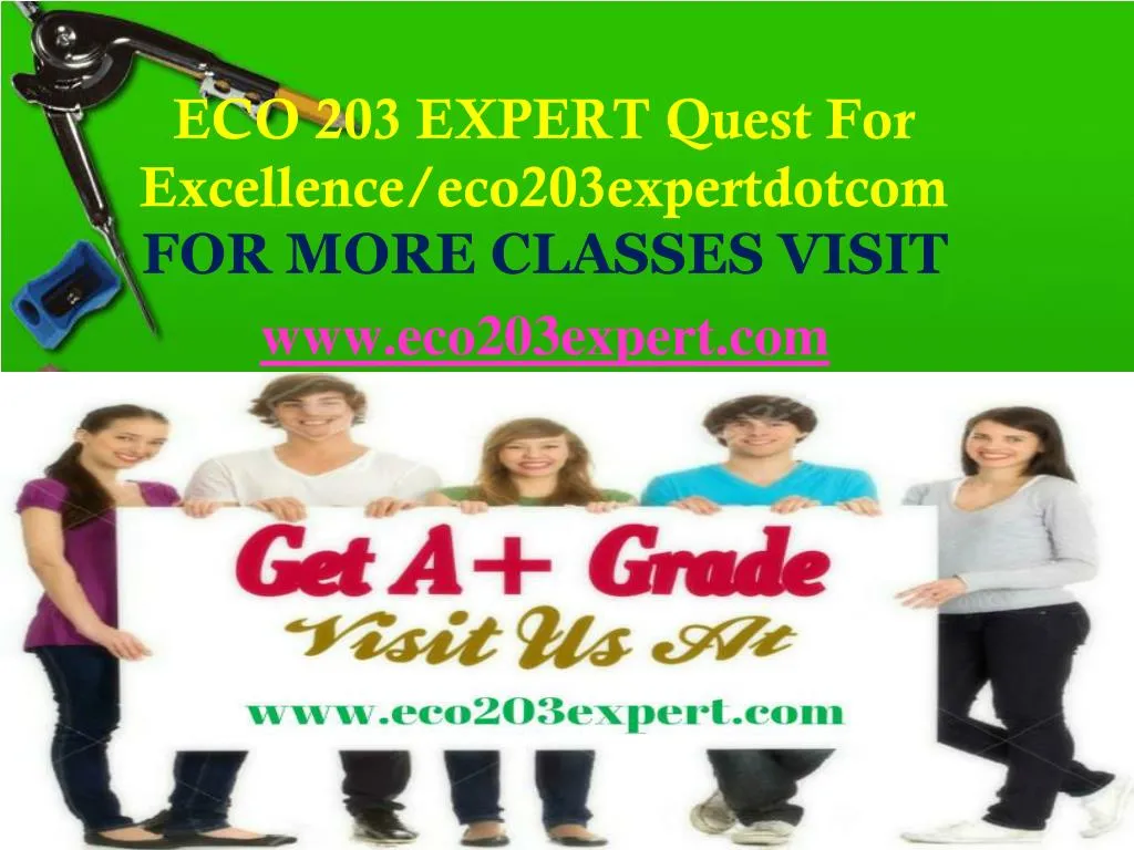 eco 203 expert quest for excellence eco203expertdotcom