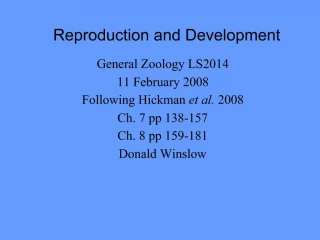 Reproduction and Development - slide 1