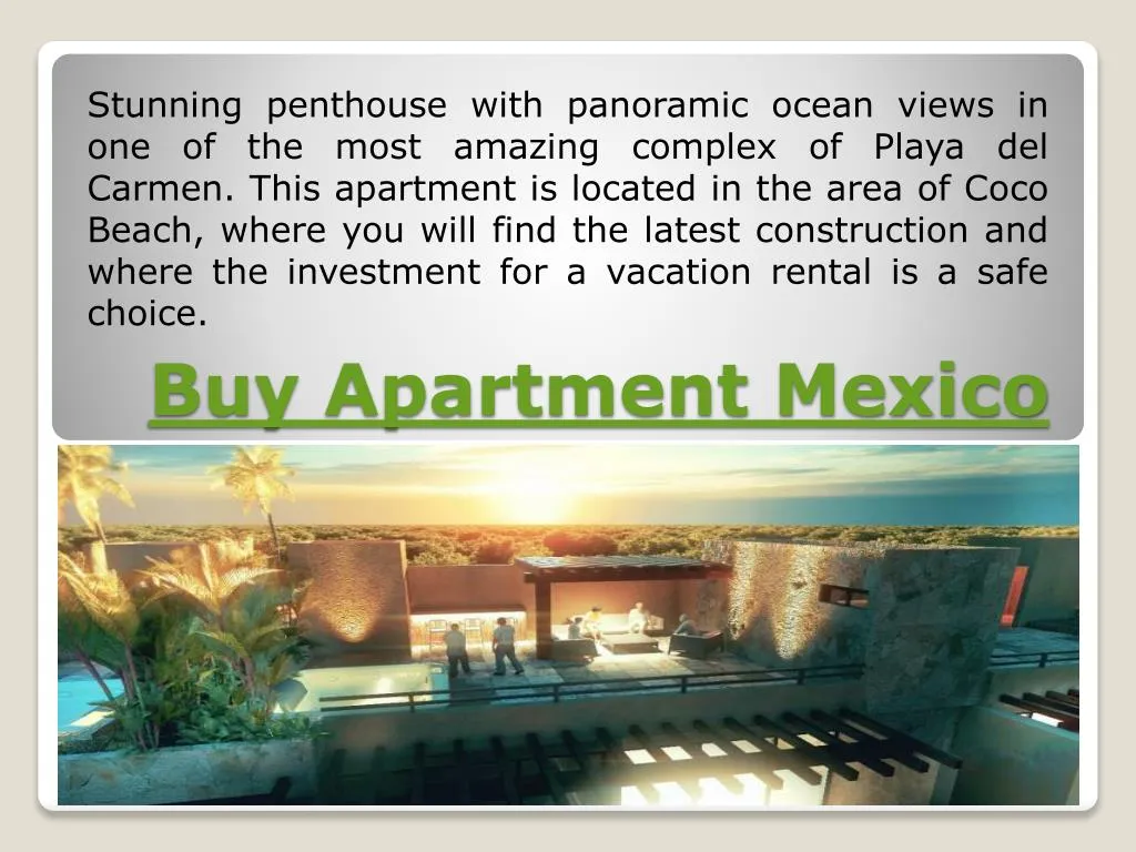buy apartment mexico