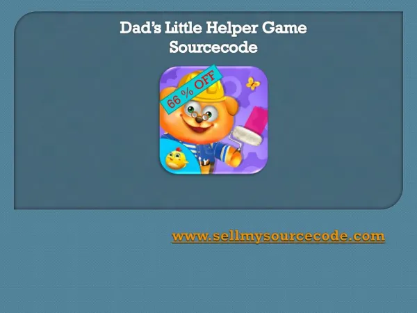 Dad's Little Helper Game Sourcecode