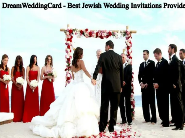 DreamWeddingCard - Best Jewish Wedding Invitations Provider