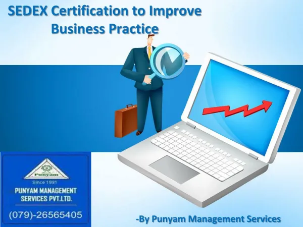 SEDEX Certification to Improve Business Practice