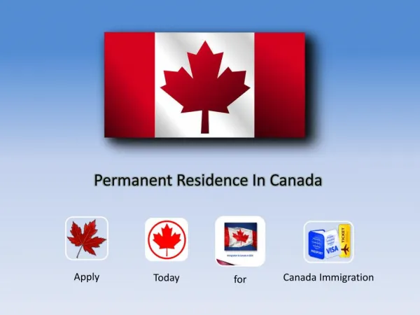Canada Permanent Residence Options At A Glance
