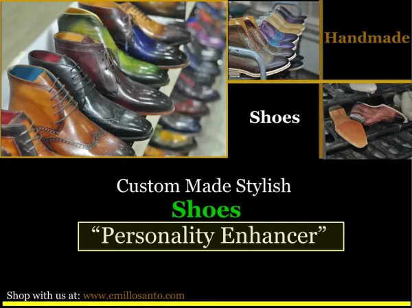 Custom Made Stylish Shoes - Personality Enhancer”