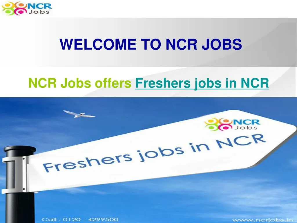 welcome to ncr jobs