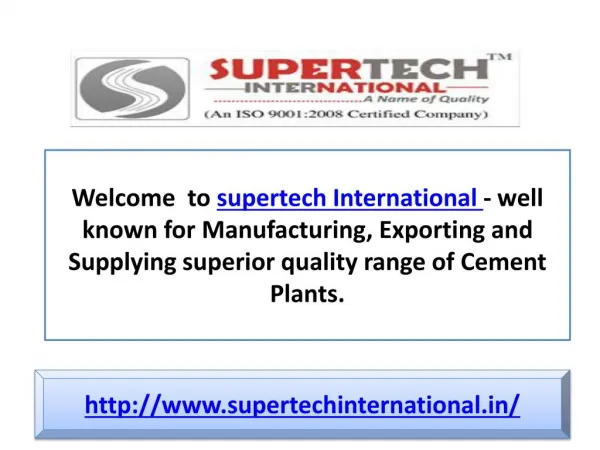 Manufacturing, Exporting and Supplying superior quality