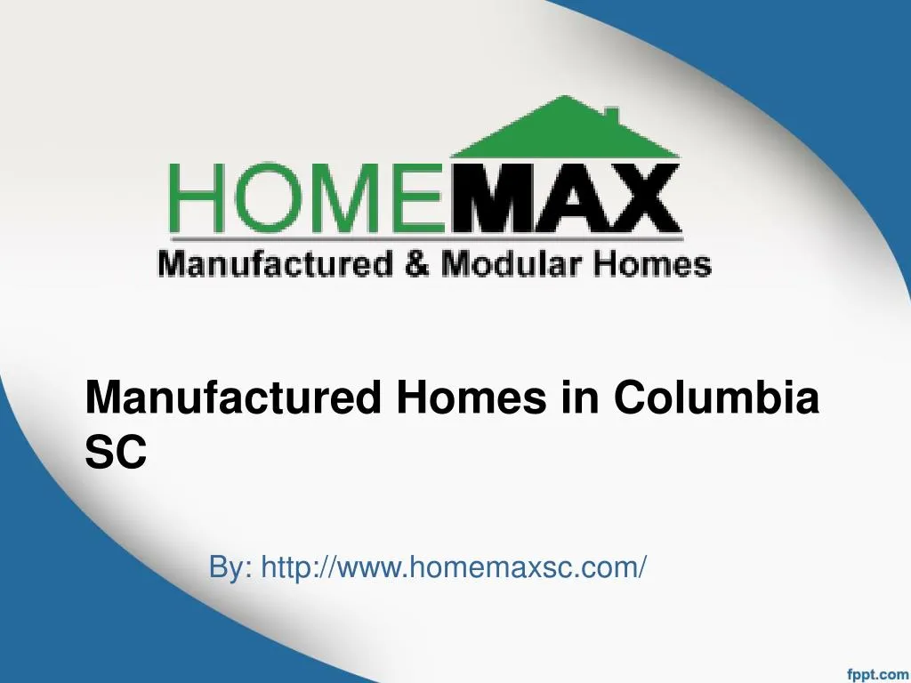 manufactured homes in columbia sc