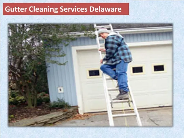 Gutter Cleaning Services Delaware