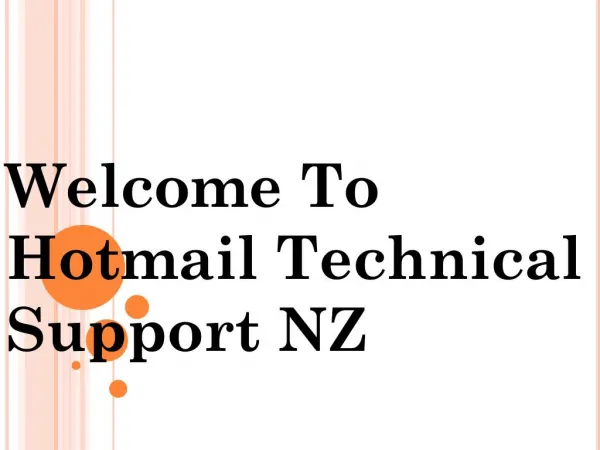 Hotmail Password Recovery NZ | Complete Email Support Service Provider.