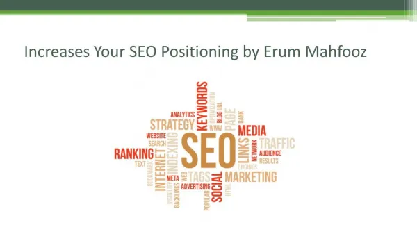 Increases Your SEO Positioning by Erum Mahfooz