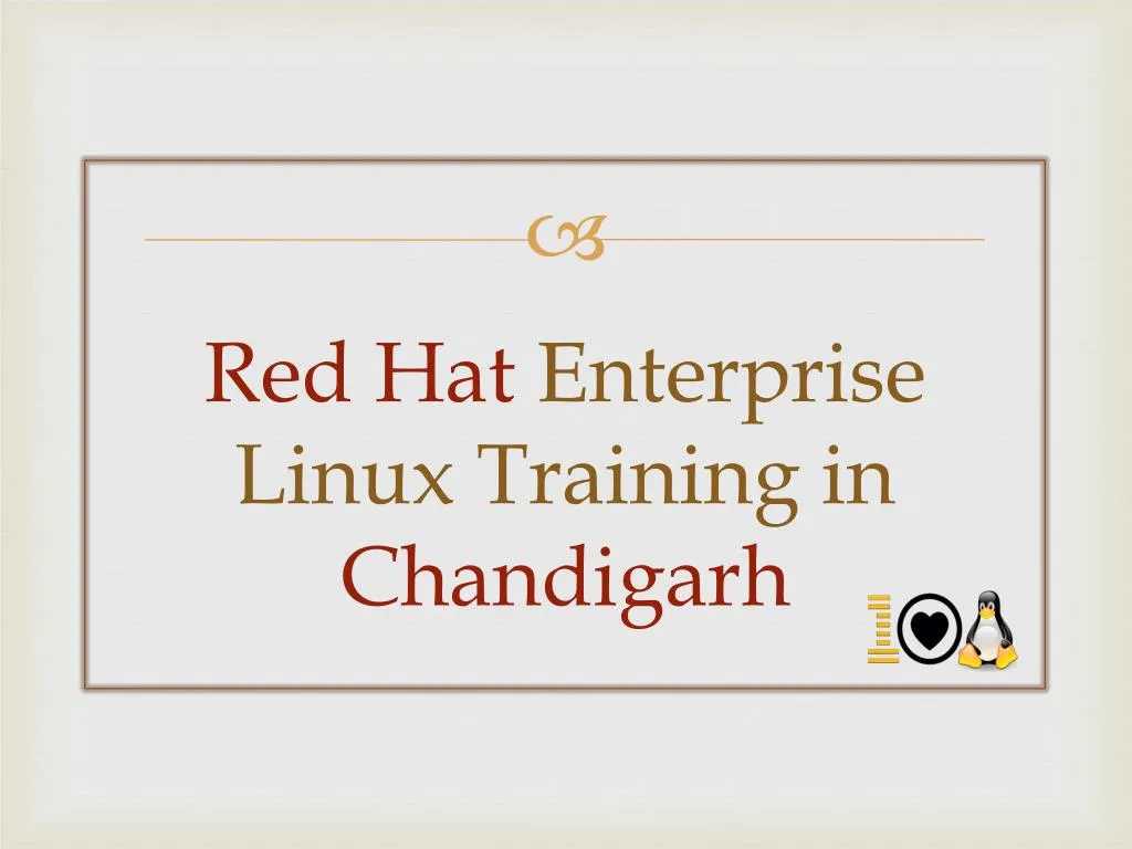 red hat enterprise linux training in chandigarh