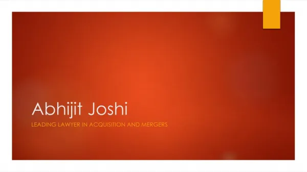 Abhijit Joshi - Veritas Legal
