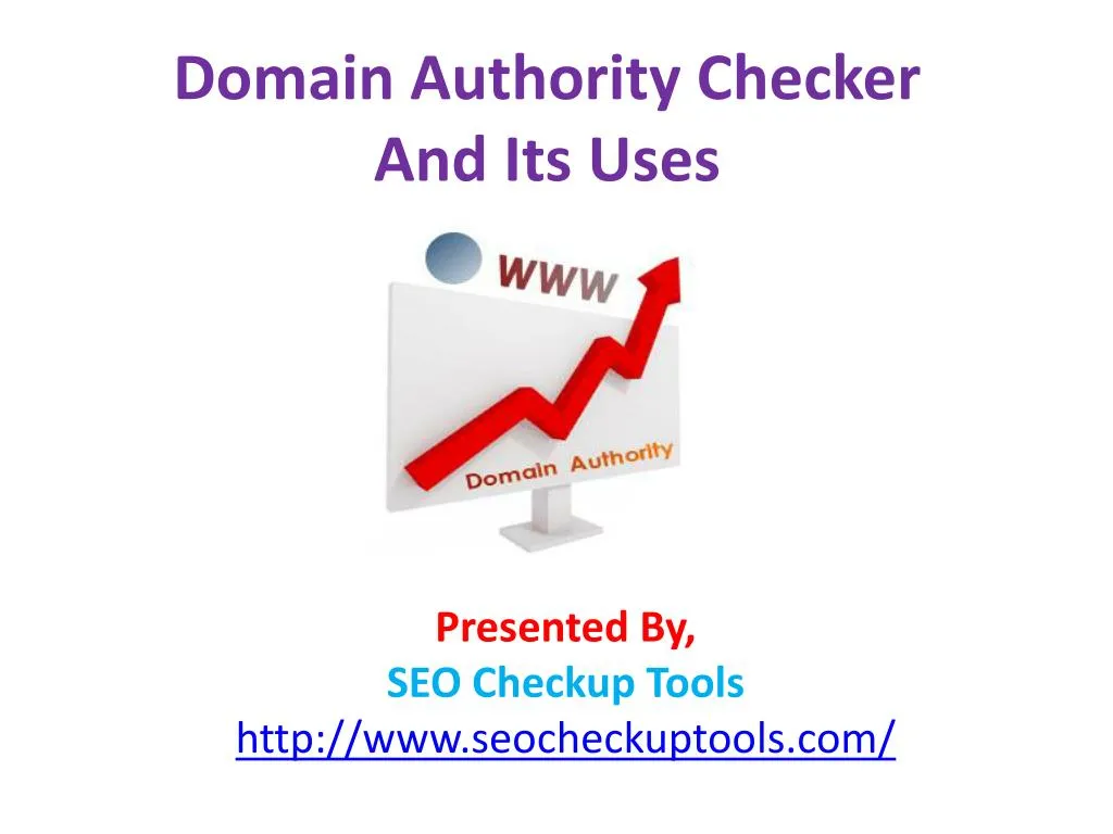 domain authority checker and its uses
