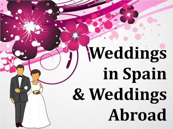 perfect weddings abroad