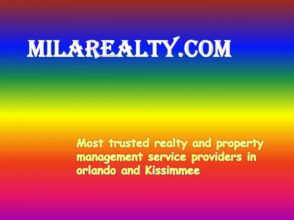 property management Kissimmee