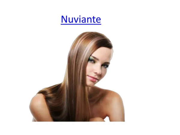 Have Strong and Thicker Hairs With Nuviante