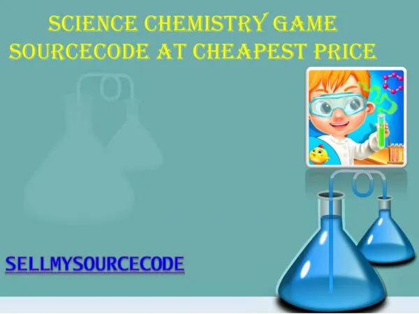 Science Chemistry Game Sourcecode at Cheapest Price