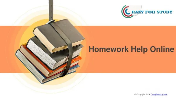 Homework Help Online | Crazyforstudy