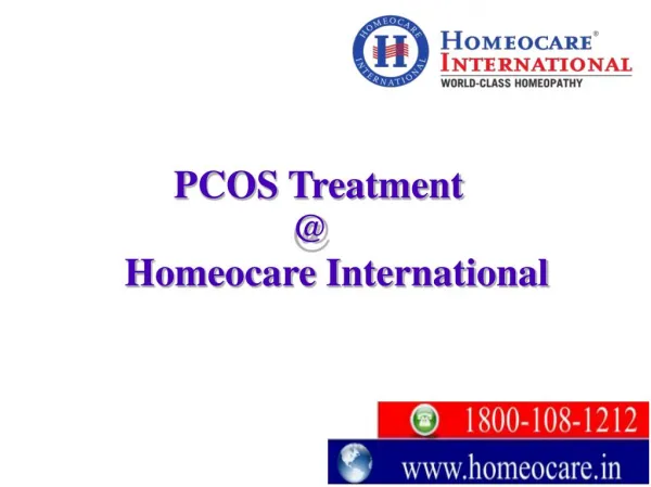 Integrated Homeopathy a way to cure painful PCOS disorders