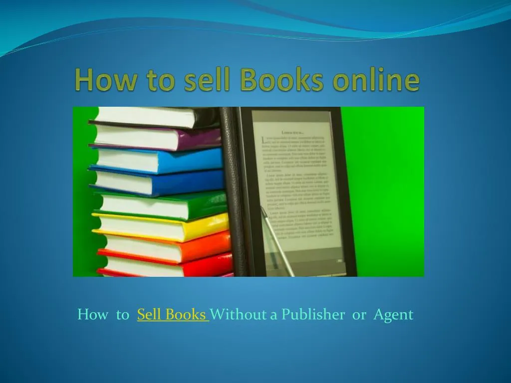 how to sell books online