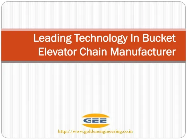 Leading Technology In Bucket Elevator Chain Manufacturer