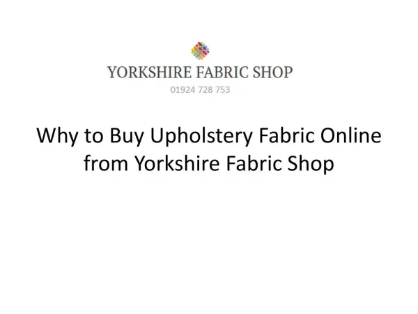 Upholstery Fabric Online