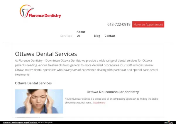 Best & Cheap Downtown Ottawa Dental Services by Dental Specialists
